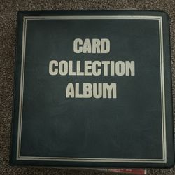 Late grandfather card collection