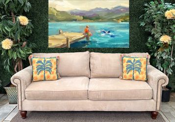 Free Delivery Beige Couch