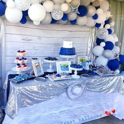 Garland Balloons Bautizo