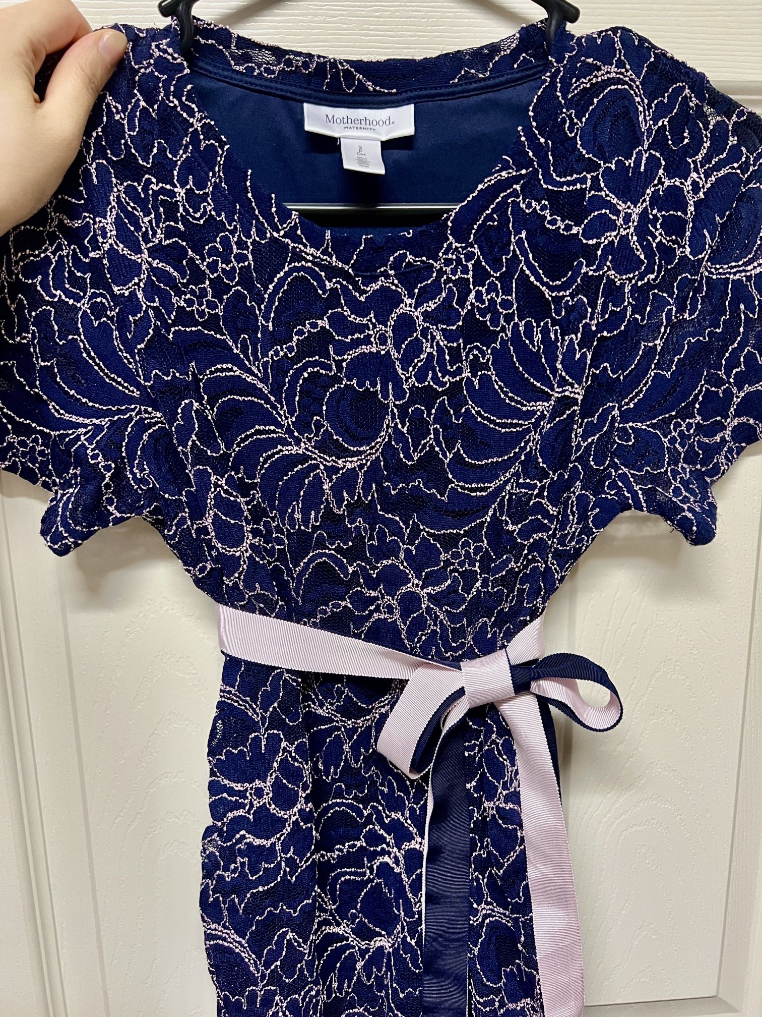 Gender Reveal Maternity Dress