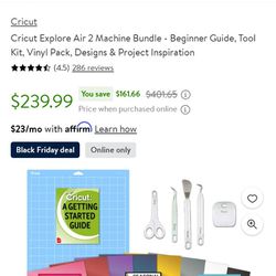 Cricut Explore Air 2 Bundle Pack