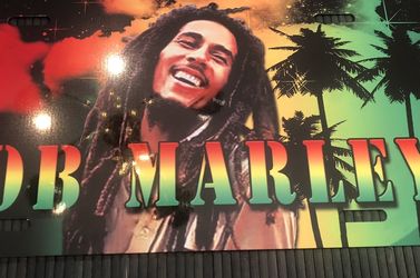 Bob Marley License Plate