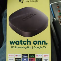 Onn Google Tv 4k Streaming Box