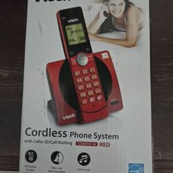 Cordless Phone Red Vtech