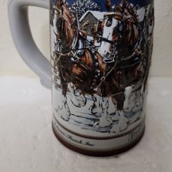 Vintage special edition 1989 budweiser stein mug
