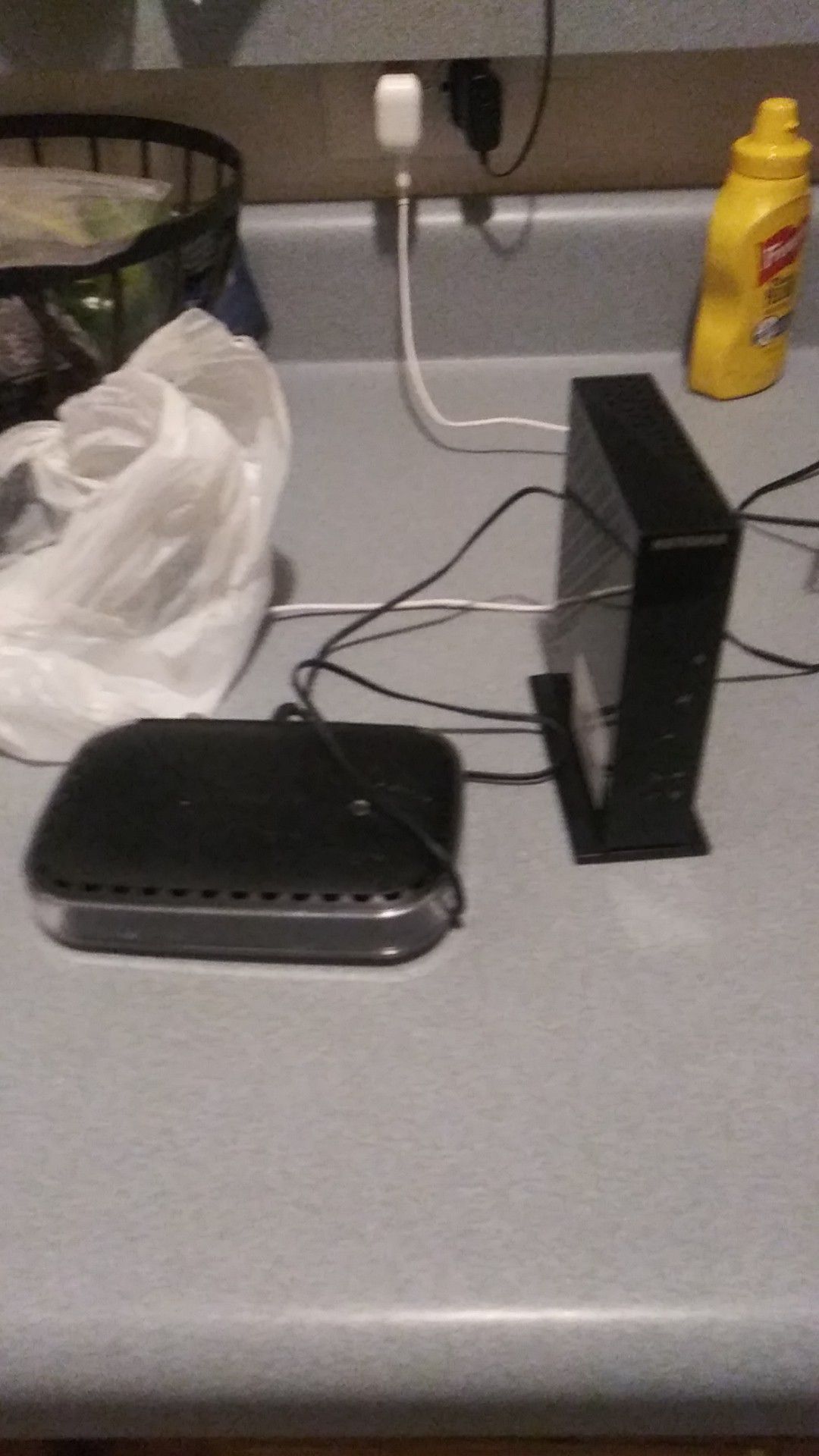 Netgear modem and router 25$