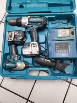 Makita Drill Kit 18v Used