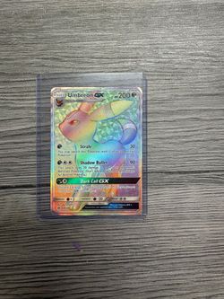 Rear rainbow holographic umbreon