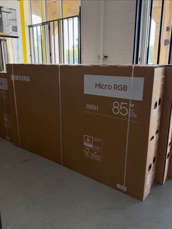 Brand New 85 Inch Samsung R85H Series Micro RGB 4K HDR Smart TV