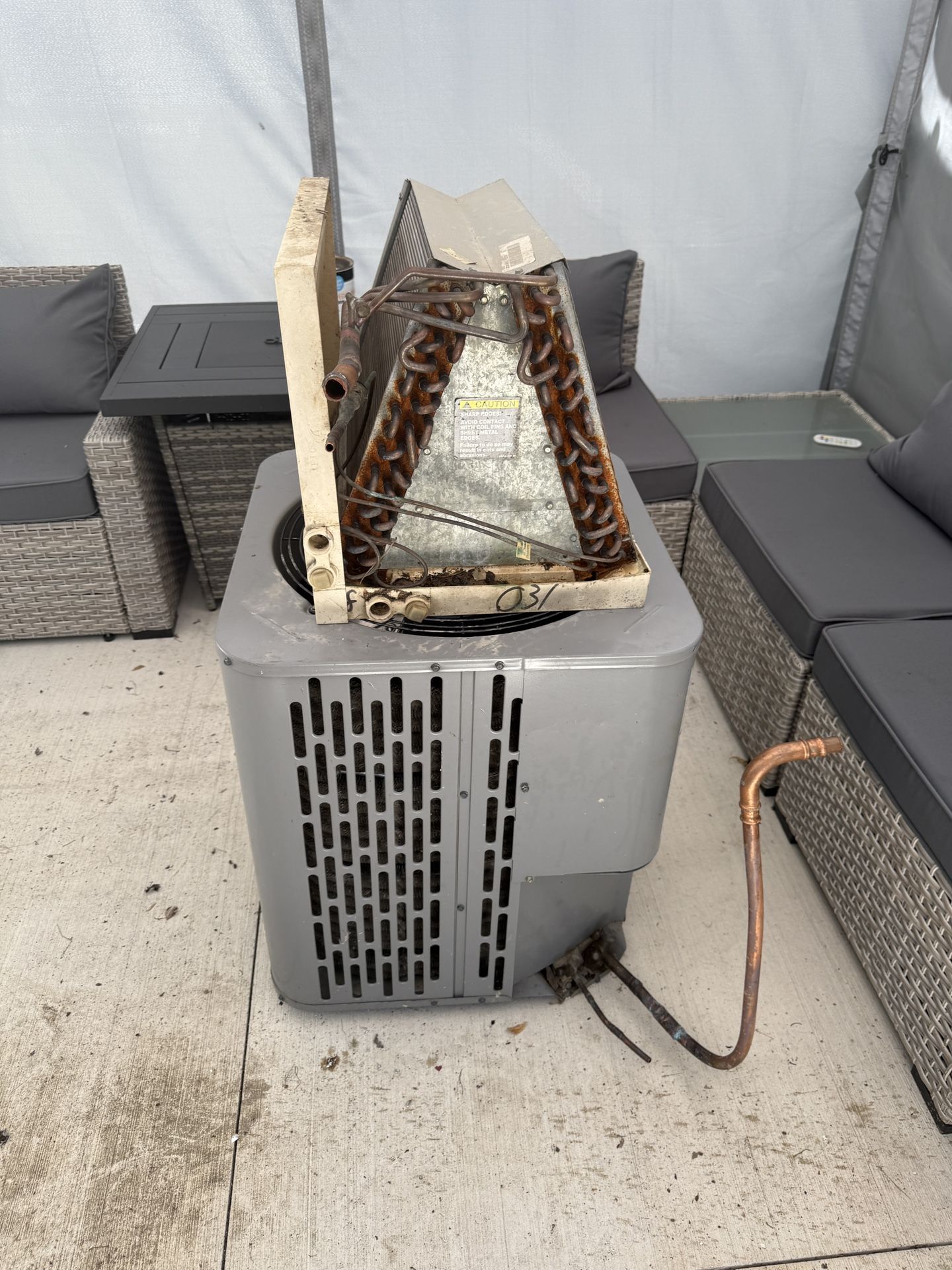 3ton AC Condenser And Coils 