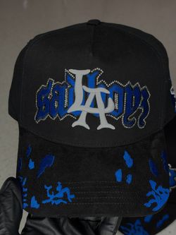LA Sad Boy Black Snapback Hat