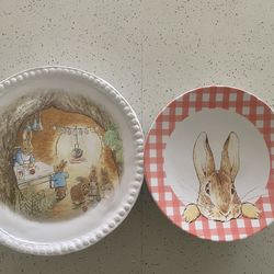 Pottery Barn Easter Plates