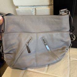 Gray Micheal Kors Shoulder Bag