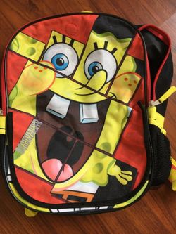 Sponge bob backpack