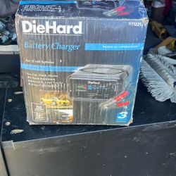 Die Hard, 12v Battery Charger, Manual Operation, New,