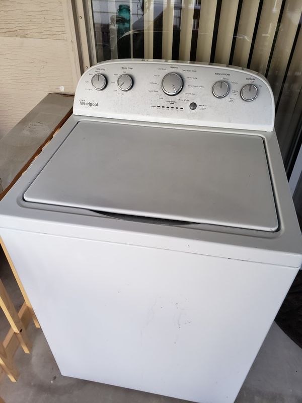 Whirlpool WTW5000DW high efficiency top load, no agitator washer for
