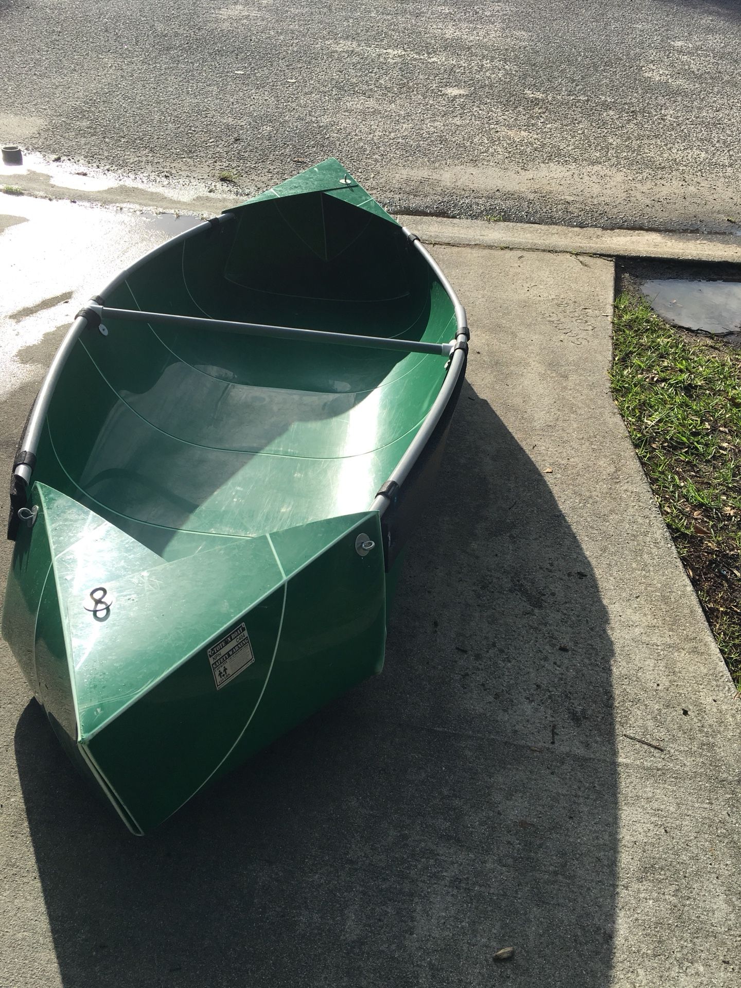 Tote n boat foldable canoe