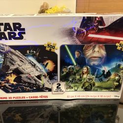  Star Wars premium 3D 2-pack puzzle 