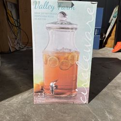 Glass Beverage Dispenser