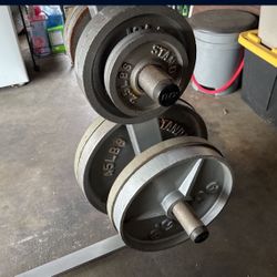 💪 Olympic Weights - 290lbs Weight Set