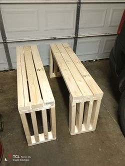 Benches 2 Big Benches solid wood