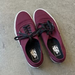 Burgundy Red Vans