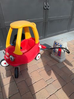 Little Tikes Cozy Coupe with Gas Pump