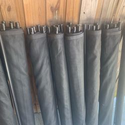 Pool fence set -105 foot - like new condition fresh