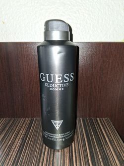NEW Guess Seduction Homme Deodorizing Body Spray 6.0 fl ounces