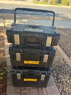 DeWalt ToughSystem 3-Box Rolling Tool Storage System