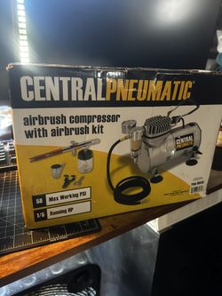 Central Pneumatic Airbrush Compressor