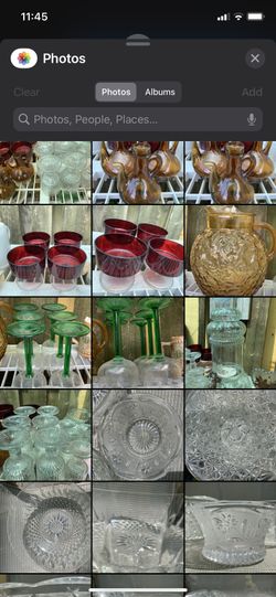 Vintage Original Glassware Sale