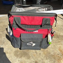 Husky Tools Wheel Bag With Some Tools