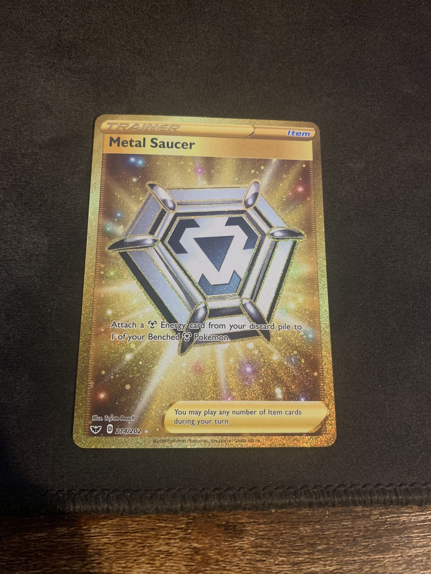 Metal Saucer Full Art 