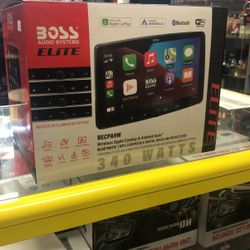 Boss Elite 9 Inch Wireless Apple CarPlay Stereo On Sale For 349.98