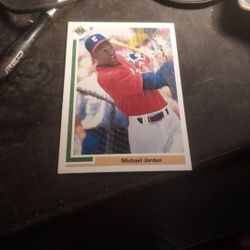 1991 UpperDeck Michael Jordan Rookie Card White Sox Baseball Card