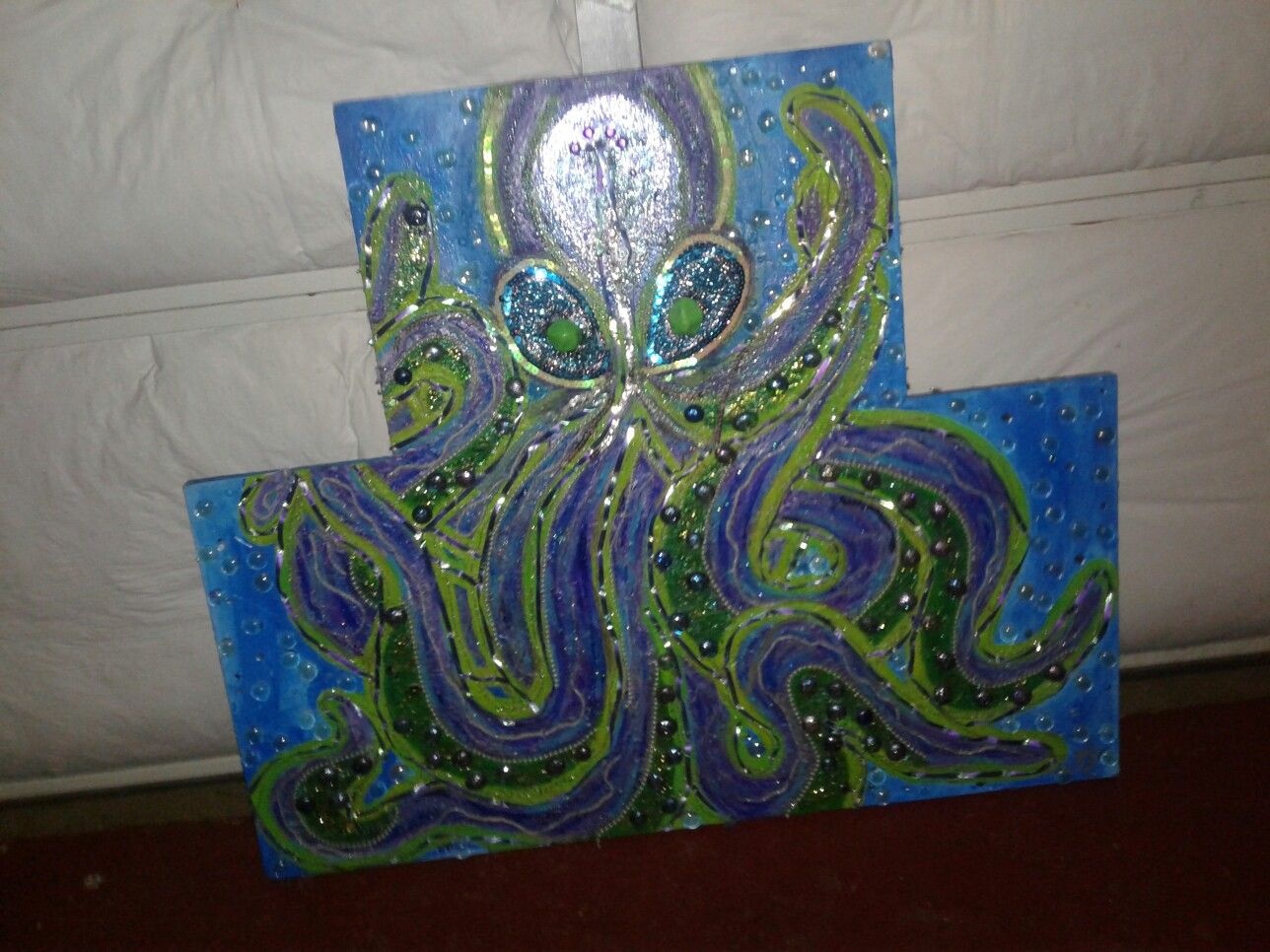 Handmade Octopus Painting