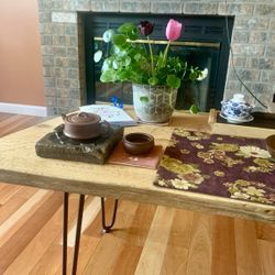 Solid white oak Coffee Table 