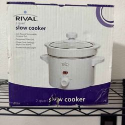 RIVAL 2-QT. SLOW COOKER Good condition/ used only once