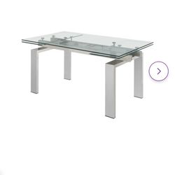 Glass Dining Table 