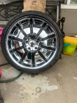 Chrome rims