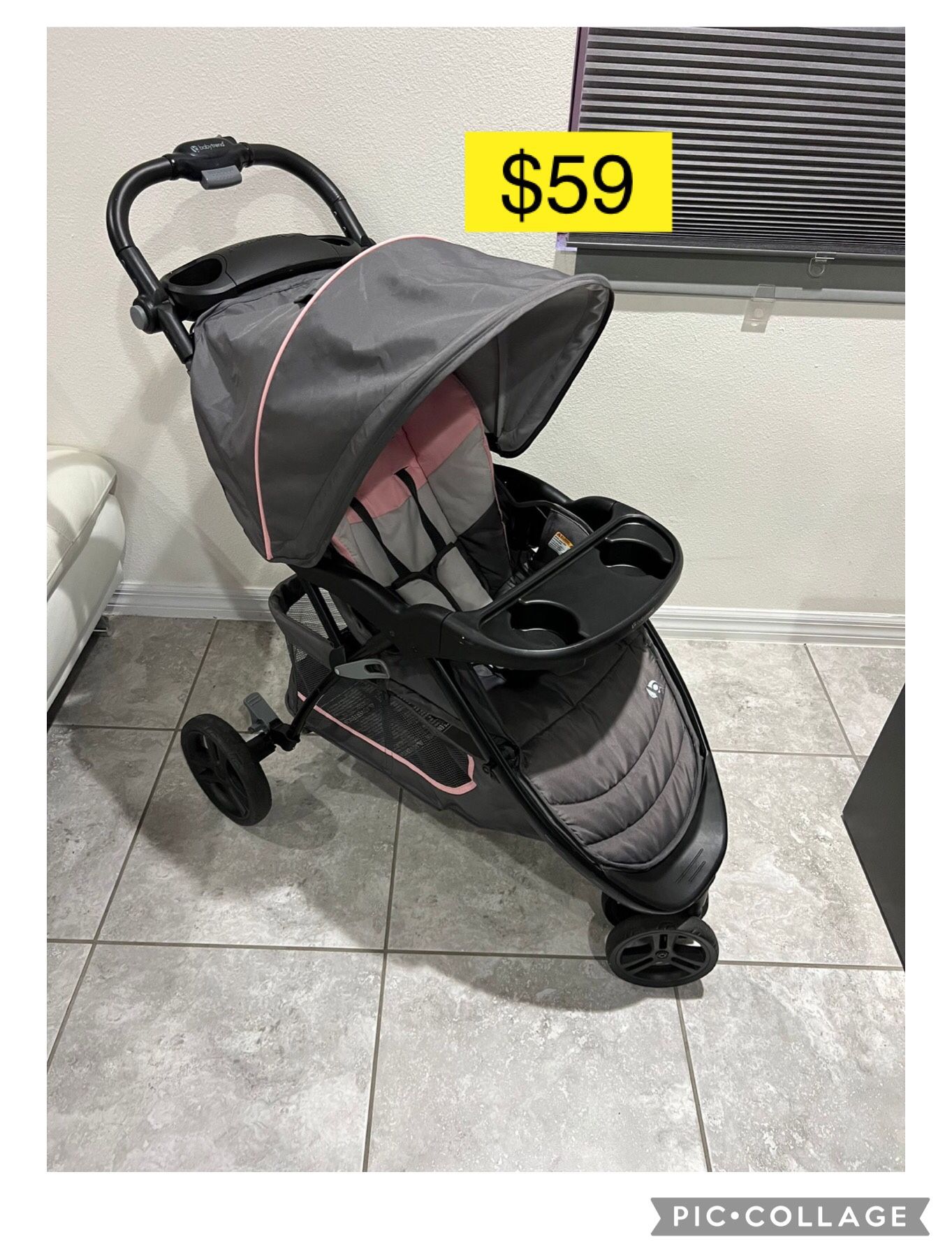 Like NEW Baby Trend jogger baby to kid stroller 3 wheels / Coche carriola niña