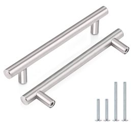 New Brushed Metal Satin Nickel Handles Drawer & Cabinet Pulls