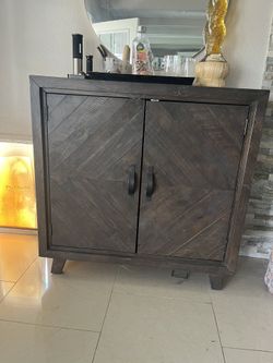Wood Cabinet