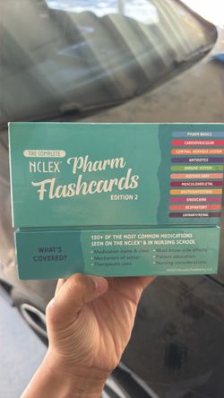 Nclex pharmacy flashcards