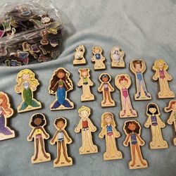 Daisy girl daisy town dress up dolls