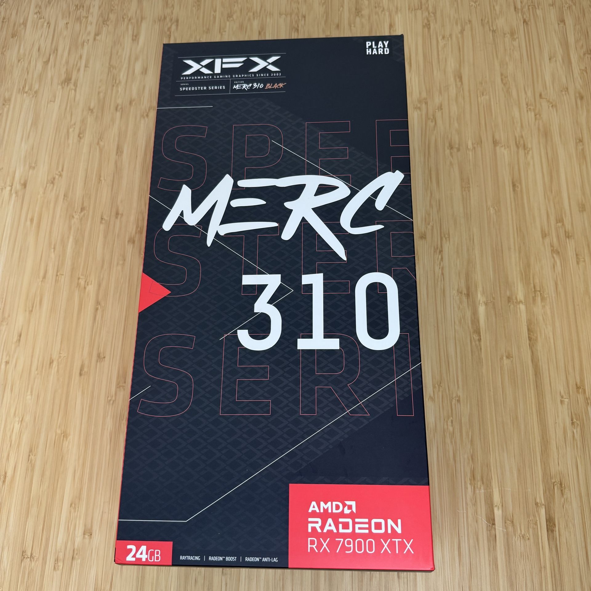XFX RX 7900 XTX MERC310 Black 24GB Graphics Card GPU