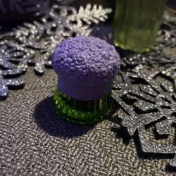 VTG Purple Avon Field Flowers Collectible .66 oz Bottle Empty