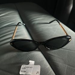 Versace Glasses Gold And Black