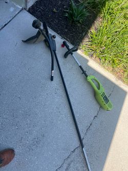 Poulan Pro Electric Pruner/Trimmer Combo